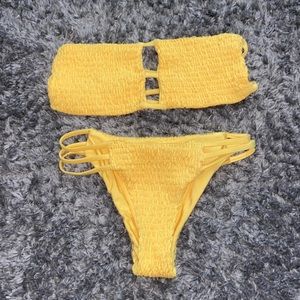 Yellow Bikini Set